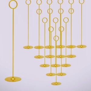 Elegant Gold Place Card Holders